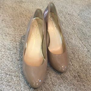 Jessica Simpson nude heels